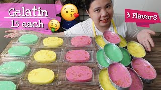 GELATIN Recipe for Business 3 Best Seller Flavors [upl. by Conan]