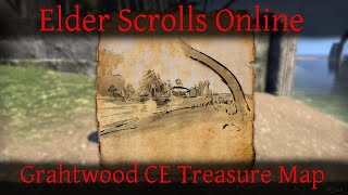 Grahtwood CE Treasure Map Elder Scrolls Online ESO [upl. by Damita]