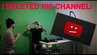 I DELETED JAYSTATIONS YOUTUBE CHANNEL PRANK HE FREAKED OUT [upl. by Kalle479]