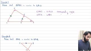 IGCSEGCE O Level Math  Similar Triangles [upl. by Staci851]