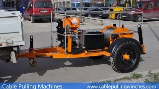 Cable Pulling Machines Winches Manufacturer Prices [upl. by Berti]