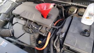 How to change oil on a 2013 chevy Malibu [upl. by Ilyssa425]