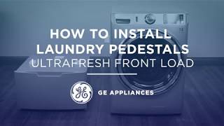 UltraFresh Front Load How to Install Laundry Pedestal and Riser [upl. by Marcell]