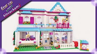 Dom Stephanie ❤Nowość 2017❤ Budowanie klocków Lego Friends 41314 [upl. by Pillihp]