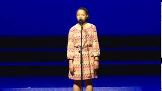 Poetry Out Loud Recitation by Anita Norman [upl. by Asetal]