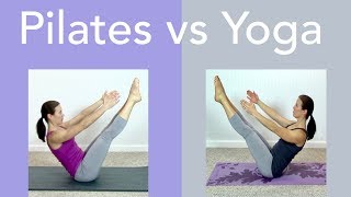 Pilates vs Yoga Whats the Difference [upl. by Darell528]