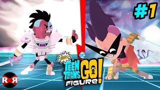 Teen Titans GO Figure Teeny Titans 2  Preview Gameplay Part 1 [upl. by Anhpad]