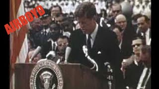 John F Kennedy Moon Speech 1962 [upl. by Dodds]