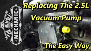 Replacing VW 25l Vacuum Pump  The Easy Way [upl. by Limaa]