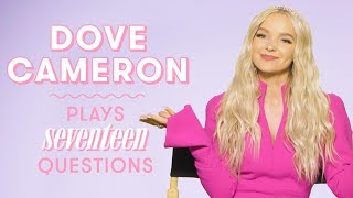 Dove Cameron Talks Descendants Boyfriend Thomas Doherty and More  17 Questions [upl. by Sella]