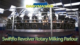 Dairymasters Swiftflo Rotary Milking Parlour [upl. by Ming]