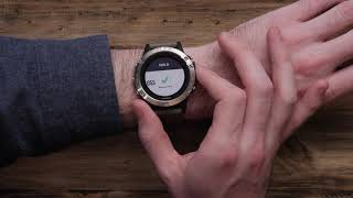 Support Altimeter Calibration on a Garmin fēnix® 5 [upl. by Novyart]