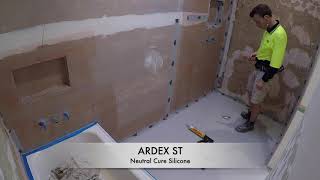 ARDEX Waterproofing System [upl. by Summons815]