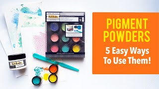 5 Easy Ways To Use Pigment Powders [upl. by Lednek878]