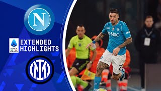 Napoli vs Inter  Extended Highlights  Serie A  CBS Sports Golazo [upl. by Rowena]