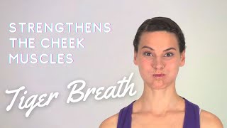 Facial exercise Strengthen your cheek muscles [upl. by Attenohs]