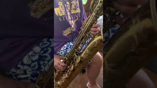 1955 Selmer mark co baritone saxophone for sale [upl. by Clarisse]