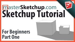 Sketchup Tutorial For Beginners  Part One [upl. by Itsym]