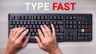 I Learned to Type Fast 95 Words per Minute [upl. by Alrats]