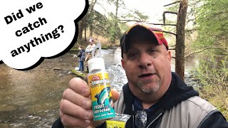 Berkley Powerbait Trout Attractant  Tested And Review [upl. by Erika]