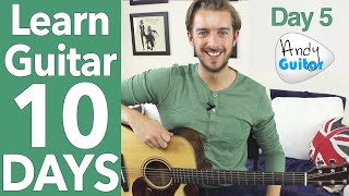 Guitar Lesson 5  Ooh La la Rod Stewart amp NEW Melody 10 Day Guitar Course [upl. by Garling]