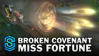 Broken Covenant Miss Fortune Skin Spotlight  PreRelease  PBE Preview  League of Legends [upl. by Ecinreb]