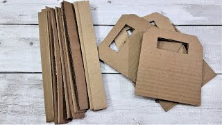 Awesome Organizers You Can Make From Cardboard  Cool Cardboard Crafts [upl. by Culver]