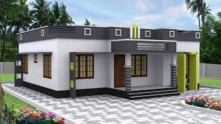 singlefloorhouse 800 Sq Ft 2 Bedroom House and Plan [upl. by Hcirdeirf551]