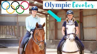 Riding with an OLYMPIC EVENT RIDER  Barn Tour  This Esme  Megan Jones [upl. by Madelena920]