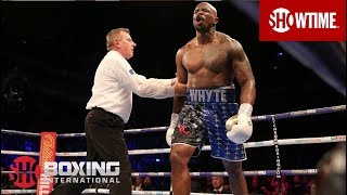 Dillian Whyte Knocks Out Derek Chisora in the 11th Round  SHOWTIME BOXING INTERNATIONAL [upl. by Grannie392]