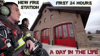 First 24 Hours in a New Fire Station  A Day in the Life [upl. by Galatea]