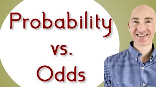 Probability vs Odds [upl. by Bergstrom]