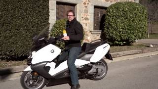 Motosx1000  Test BMW C650 GT [upl. by Eatnahc]