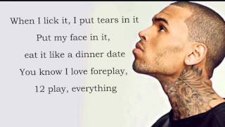 Chris Brown  Privacy Lyrics [upl. by Rednirah]