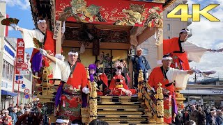 4K Chichibu Yomatsuri Night Festival 2023 秩父夜祭 笠鉾 屋台 日本の祭り [upl. by Otreblig]