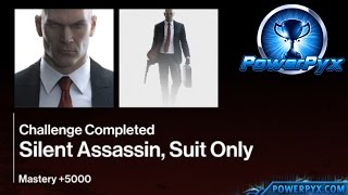 Hitman  World of Tomorrow Sapienza  Silent Assassin Suit Only Challenge [upl. by Drud]