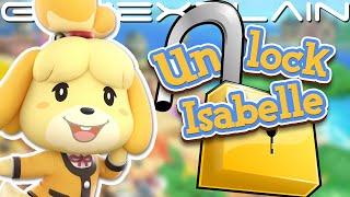 How to Unlock Isabelle in Animal Crossing New Horizons Guide [upl. by Egor]