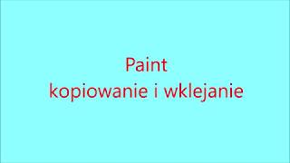 Paint  kopiowanie i wklejanie obiektów [upl. by Debra379]