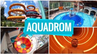 Aquapark Aquadrom Ruda Śląska  Zjeżdżalnie Wodne  Water Slides [upl. by Airehc]