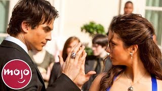 Top 10 Unforgettable Damon amp Elena Moments [upl. by Cuthbertson]