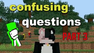 asking the Dream SMP confusing questions ft ranboo karljacobs fundy wilbursoot part 3 [upl. by Leugimesoj]