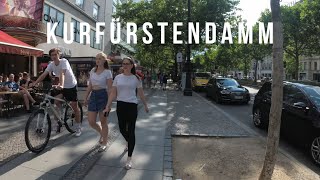 4K Day walk at Kurfürstendamm Berlin Germany Kudamm Walking Tour [upl. by Winstonn]