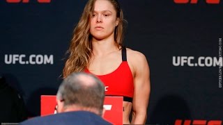 UFC 207 WeighIns Ronda Rousey Makes Weight [upl. by Liederman]