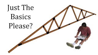 Simple Explanation About Roof Truss Design Parts And Assembly [upl. by Araek]