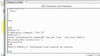 Standard Access List ACL for the Cisco CCNA  Part 2 [upl. by Michelle267]