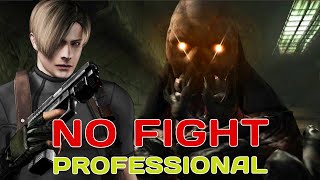 Resident Evil 4 Verdugo Boss Without Fight Professional  No Damage [upl. by Abrahamsen]