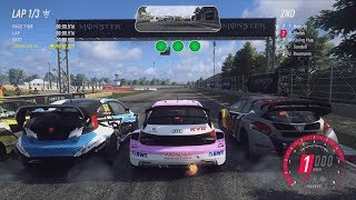 Rallycross Gameplay in 12 different racing games Dirt Rally 20 VRally 4 The Crew 2 and more [upl. by Kimitri]