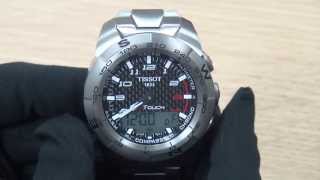 How To Set A Tissot TTouch Watch [upl. by Ecirtael]