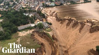 Flash floods cause havoc in Europe [upl. by Ronn945]