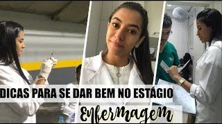 10 DICAS PARA O ESTÁGIO DE ENFERMAGEM  ALINE DUARTE [upl. by Yme]